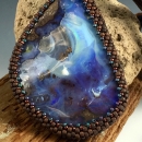 large boulder opal pendant